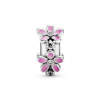 Charm Pandora Pandora Garden in Argento Cubic Zirconia 798809C01 - 798809C01